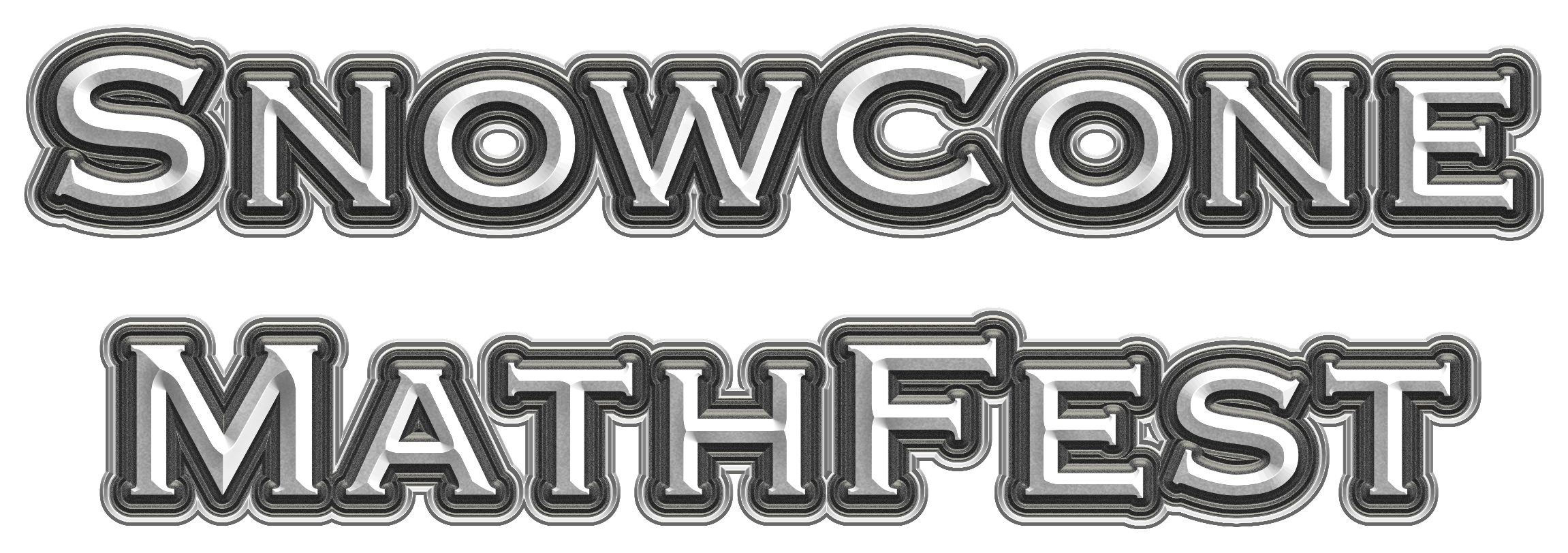 SnowCone MathFest Title